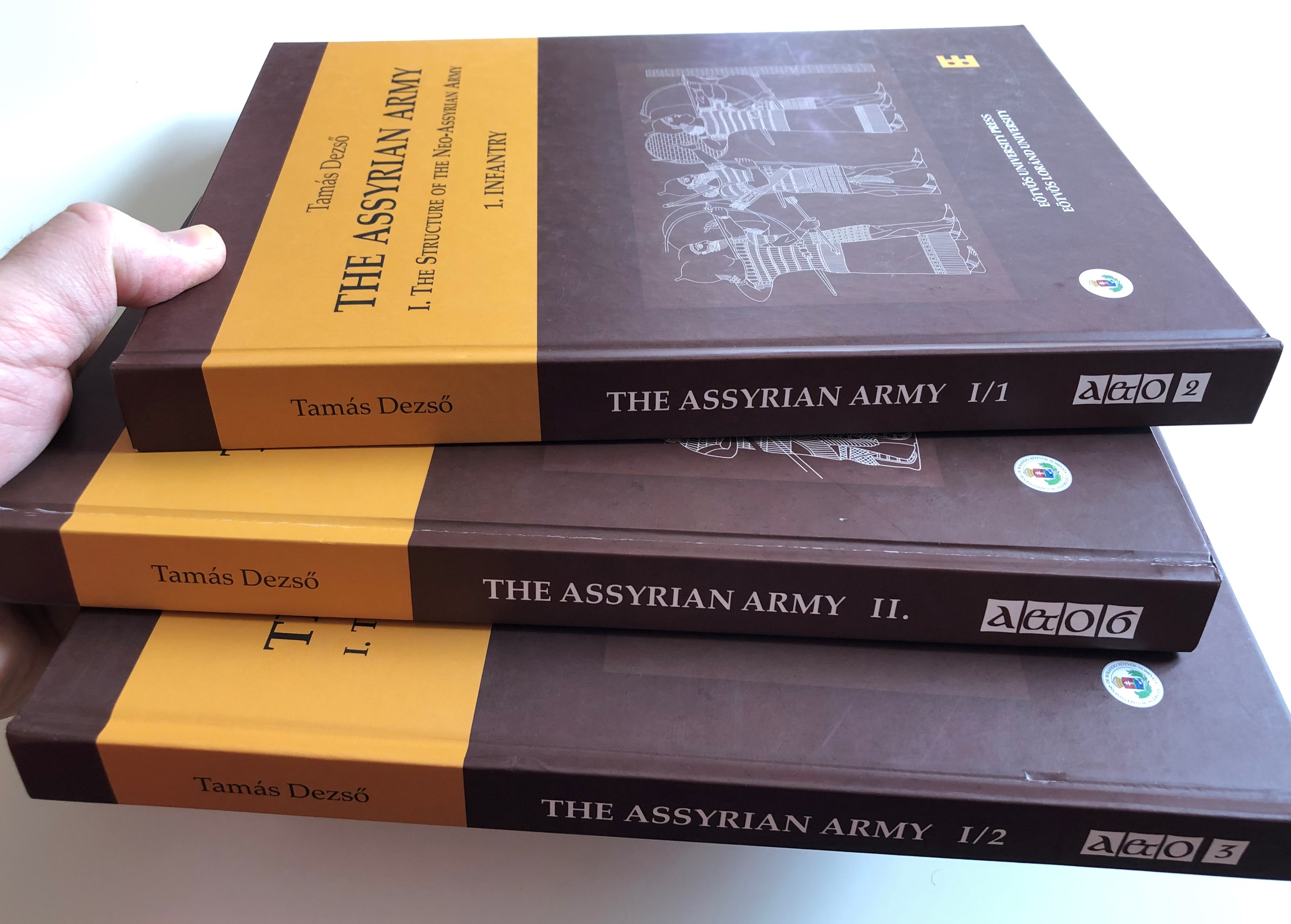 The Assyrian Army by Tamás Dezső Book Set - 3 Volumes 1.JPG